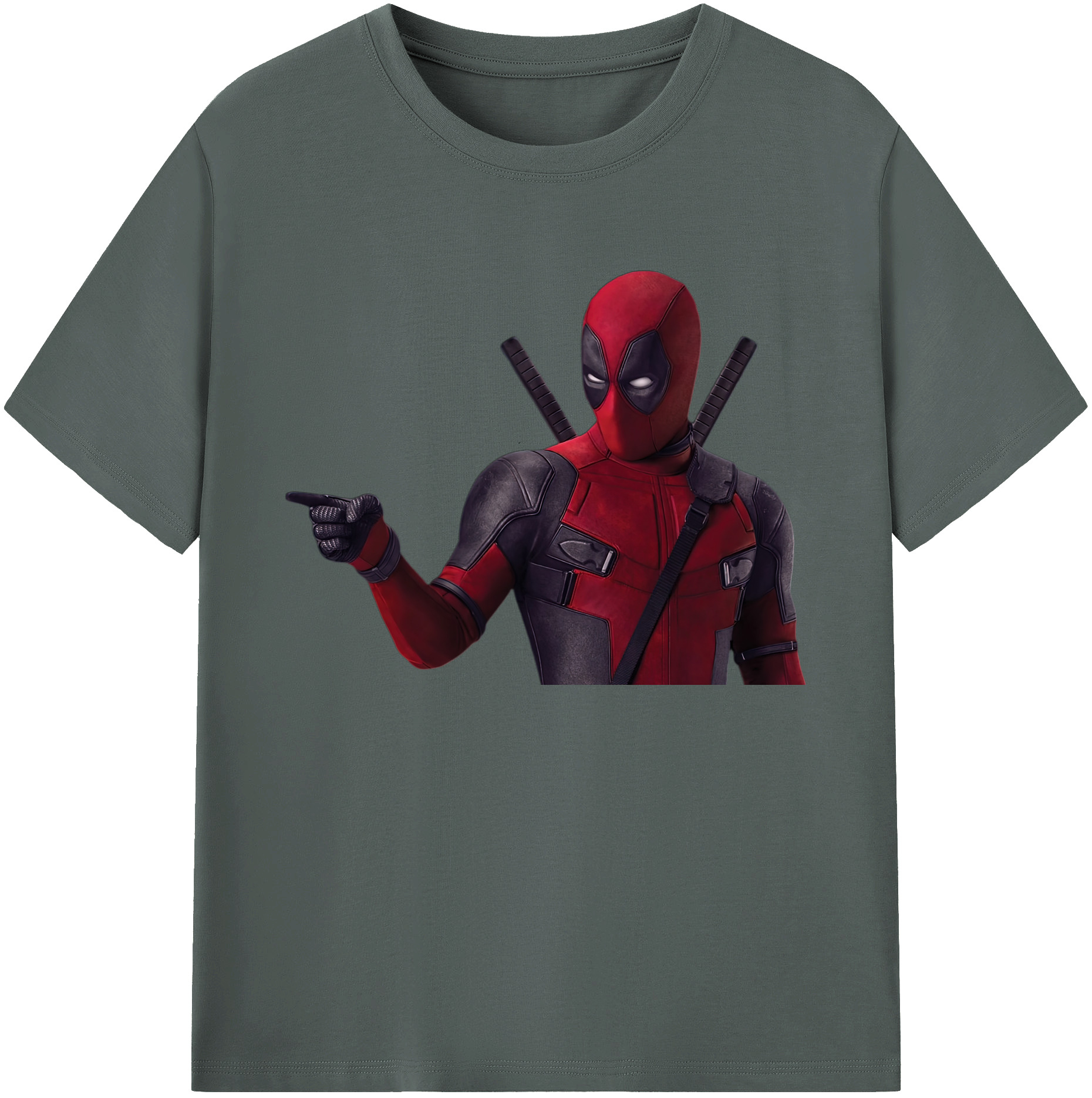 （画像用） Deadpool デッドプール 綿100％ メンズ半袖Tシャツ｜肌触りやわらか＆通気性